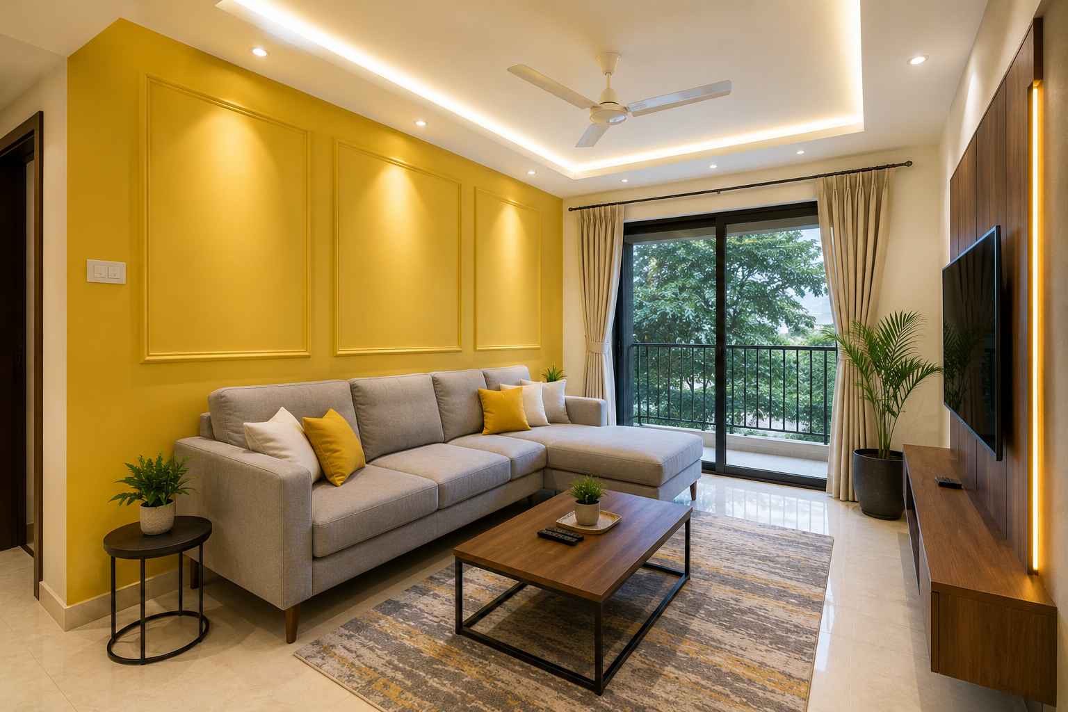 Interior Painting Before & After